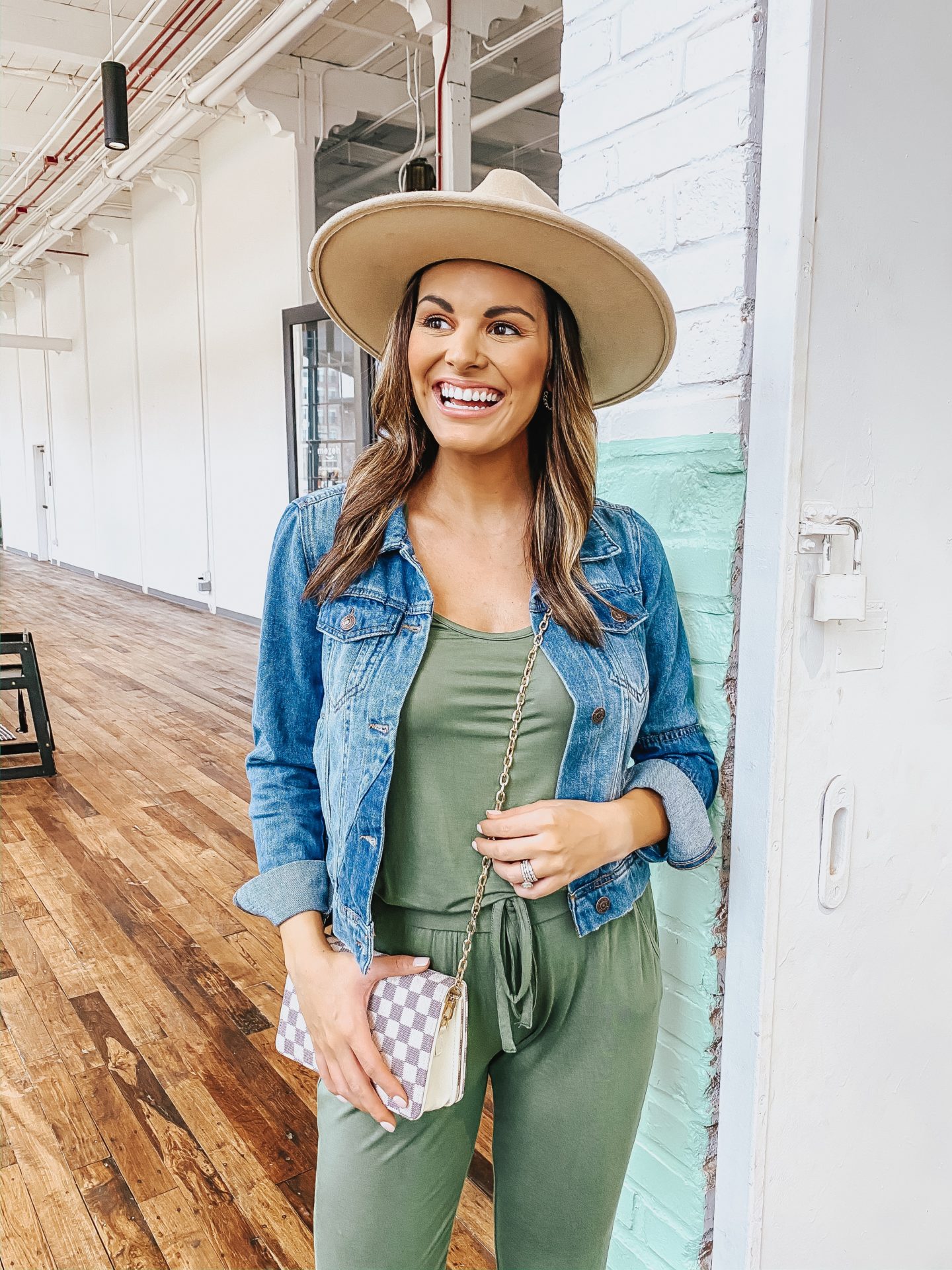 walmart green jumpsuit