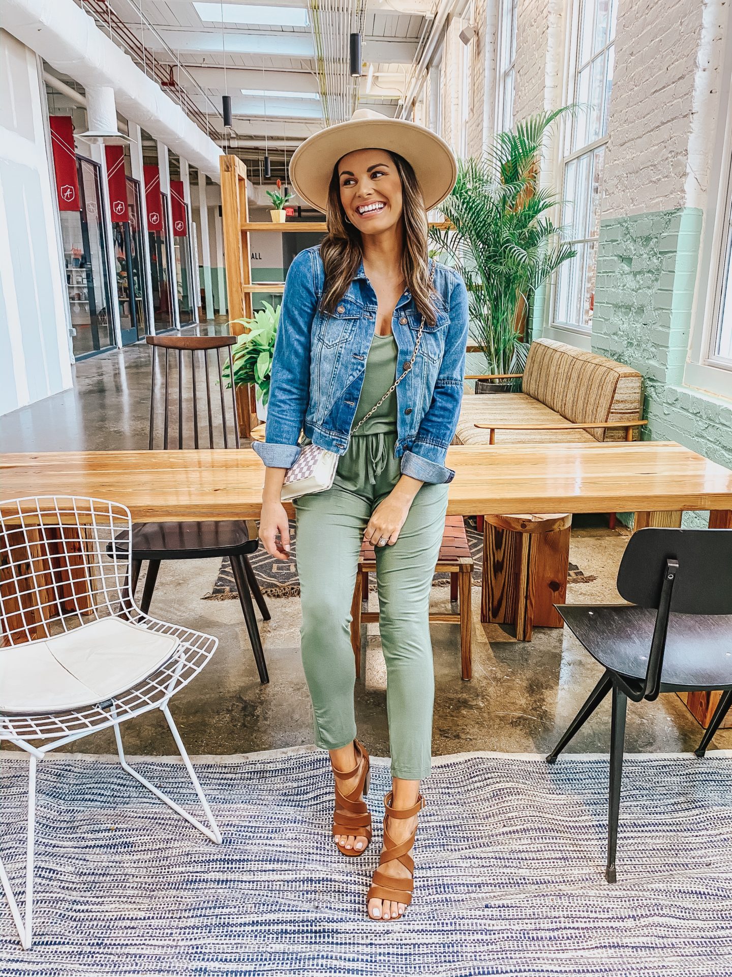 walmart green jumpsuit