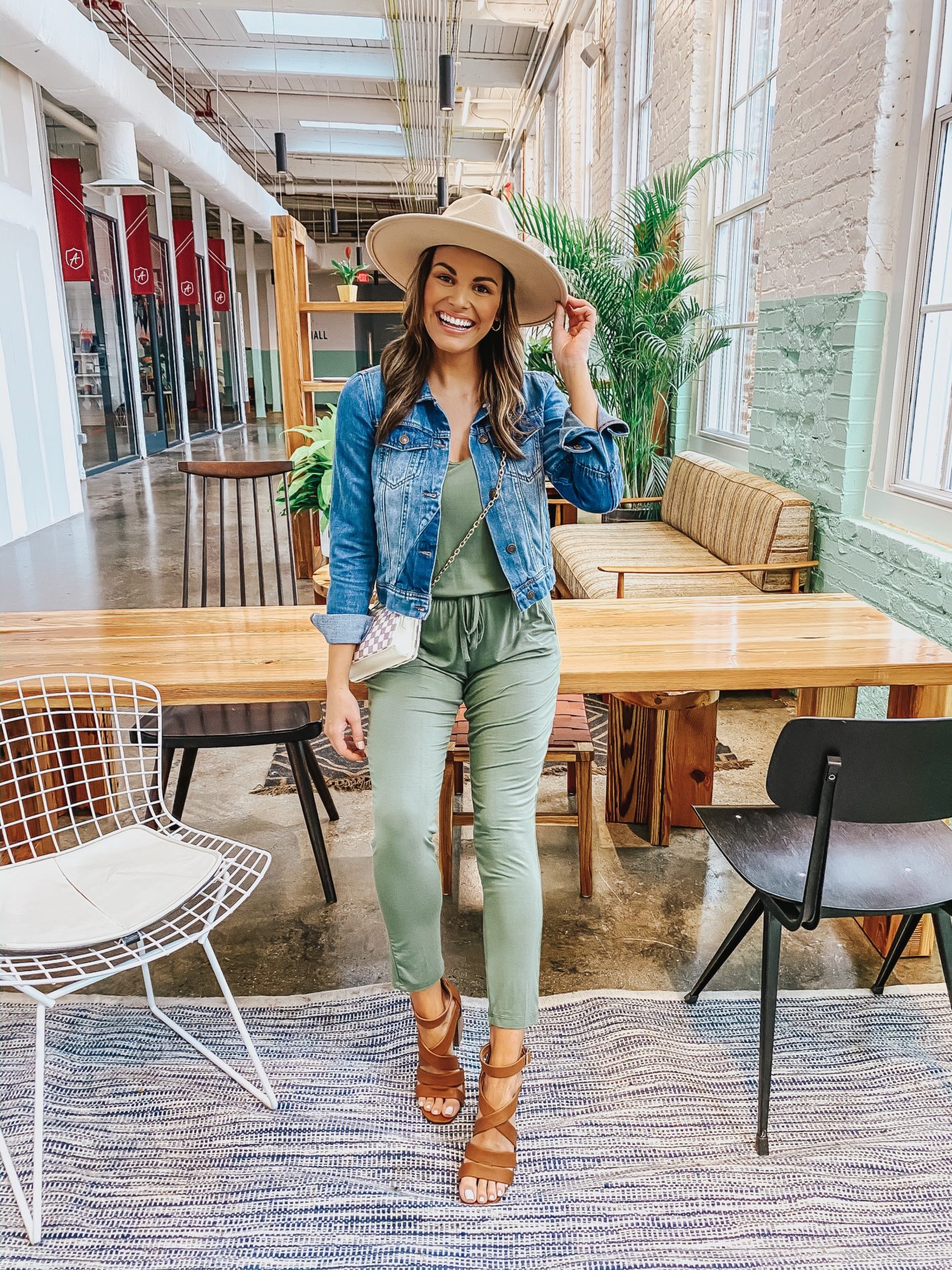 walmart green jumpsuit
