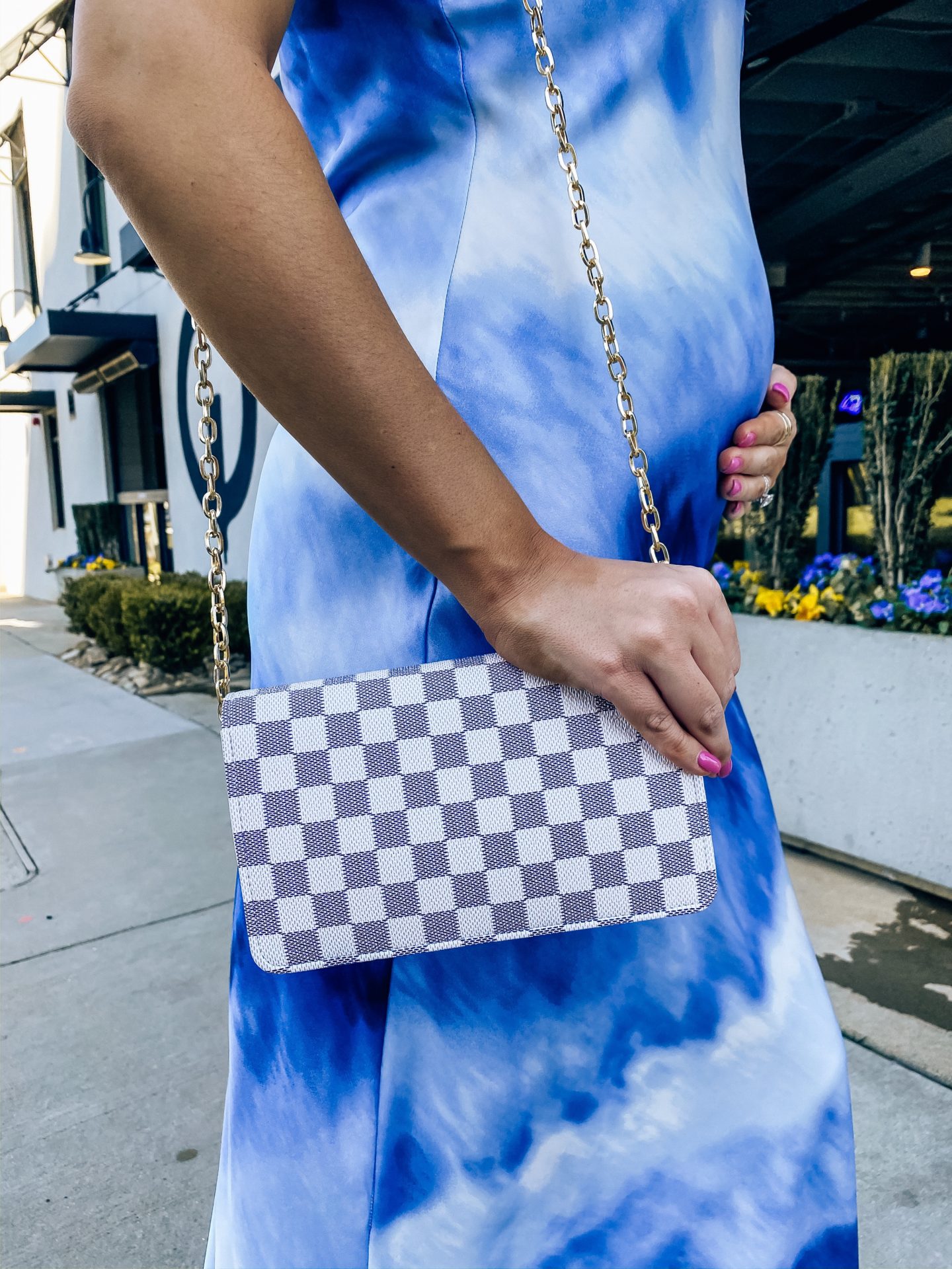 Checkered purse walmart 2025