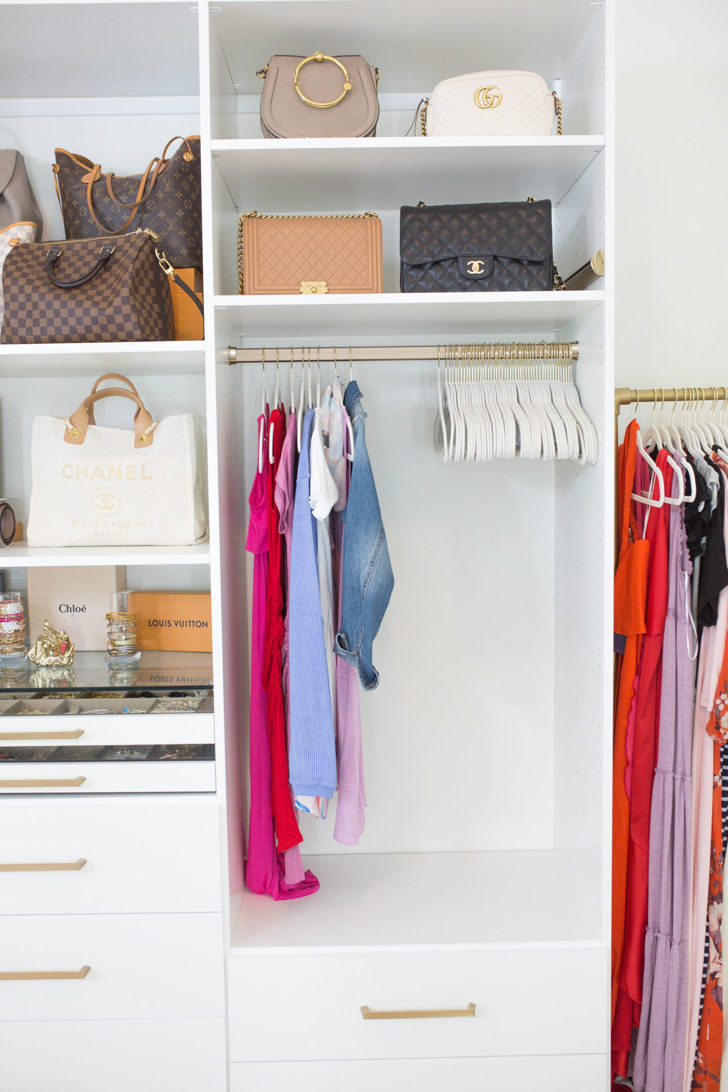 How To Convert a Small Bedroom Into a Walk-In Closet - Mumu and Macaroons