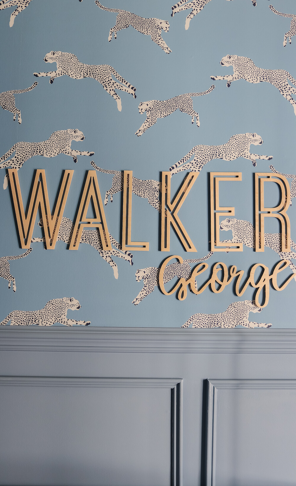 walker george wood nursery sign